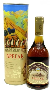 Коньяк Арегак, 5 Stars, 5 лет, 0.7 л