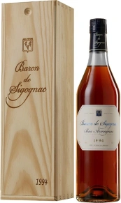 Арманьяк Baron de Sigognac, около 30 лет, 0.7 л (п/у)