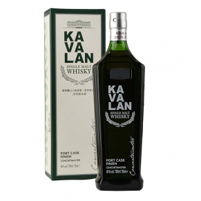 Виски Kavalan Concertmaster Port Finish, gift box, King Car Food
