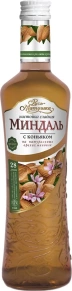 Ликер Миндаль c Коньяком, Русь Матушка, 0.5 л