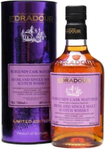 Виски Burgundy Cask Matured, Edradour, 6 лет, 0.7 л