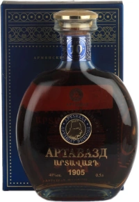 Коньяк Артавазд, 10 лет, 0.5 л (п/у)