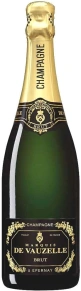 Шампанское Brut, Marquis de Vauzelle, AOC, 2020, 0.75 л