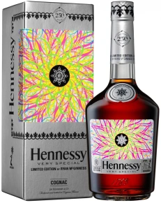 Коньяк Limited Edition by Ryan McGinness, Hennessy, VS, 2 года, 0.7 л (п/у)