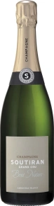 Шампанское Brut Nature Grand Cru, Soutiran, AOC, 0.75 л