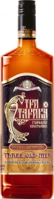 Ликер Настойка горькая, Три старика, 0.7 л