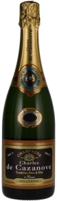 Шампанское Tradition Millesime Brut, Charles de Cazanove, AOC, 2016, 0.75 л