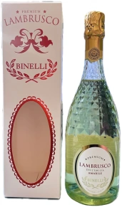 Игристое вино Lambrusco Bianco Amabile, Binelli Premium, IGT, 0.75 л (п/у)