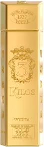 Водка Gold 999.9, 3 Kilos Vodka, 1 л