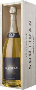 Шампанское Perle Noire Ambonnay Grand Cru, Soutiran, AOC, 3 л (п/у)