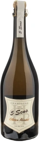 Шампанское 5 Sens Brut Nature, Olivier Horiot, AOC, 2018, 0.75 л