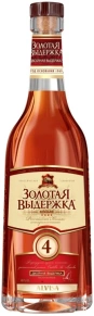 Коньяк Золотая Выдержка, 4 звезды, 4 года, 1 л