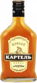 Коньяк Картель, 5 лет, 0.25 л