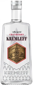 Водка Cranberry, Kremleff, 0.5 л