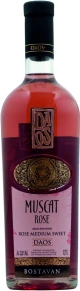 Вино Daos Muscat Rose Medium-sweet, Bostavan, 0.75 л