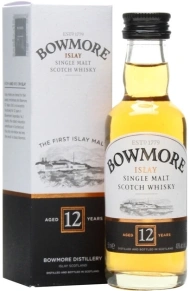 Виски Bowmore, 12 лет, 0.05 л (п/у)