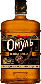 Ликер Медовая с перцем, Омуль, 0.5 л