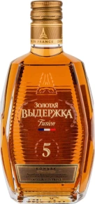 Коньяк Фьюжн, Золотая Выдержка, 5 лет, 0.5 л