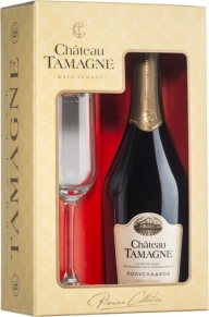 Игристое вино Semi-Sweet Blanc, Chateau Tamagne, 0.75 л (п/у)