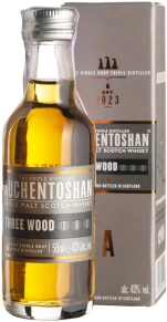 Виски Three Wood, Auchentoshan, 7 лет, 0.05 л (п/у)