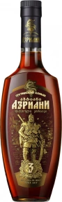 Коньяк Азриани, 3 zvezdy, 3 года, 0.5 л