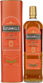 Виски Single Malt Sherry Cask Finish, Bushmills, 10 лет, 1 л