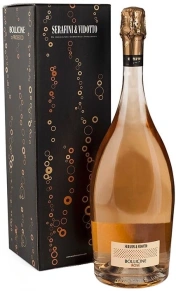 Игристое вино Bollicine Rose, Serafini & Vidotto, 0.75 л (п/у)