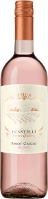 Вино Pinot Grigio Blush, I Castelli Romeo e Giulietta, IGT, 0.75 л
