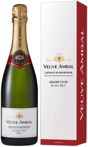 Игристое вино Grande Cuvee Blanc Brut, Veuve Ambal, 0.75 л (п/у)