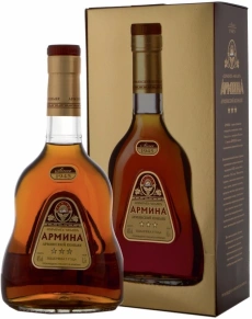 Коньяк Армина, 3 Stars, 3 года, 0.5 л (п/у)