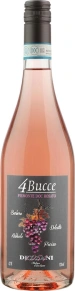 Вино 4 Bucce Rosato, Dezzani, DOC, 2019, 0.75 л