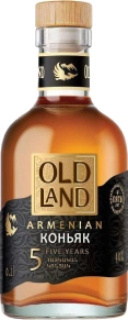 Коньяк Old Land, 5 лет, 0.2 л