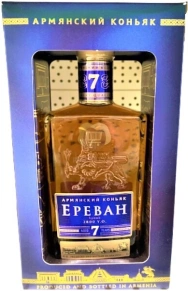 Коньяк Ереван 2800, KV, 7 лет, 0.5 л (п/у)