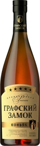 Коньяк Графский Замок, 5 zvezd, 5 лет, 0.5 л