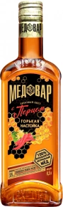 Ликер Липовый Цвет с Перцем, Медовар, 0.5 л