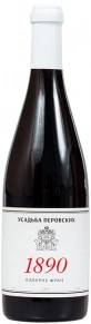 Вино 1890 Каберне Фран, Усадьба Перовских, 2019, 0.75 л