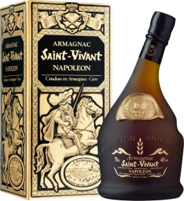 Арманьяк Saint-Vivant, Napoleon, 6-10 лет, 0.7 л (п/у)