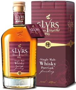 Виски Single Malt Port Cask Finish, Slyrs, 3 года, 0.7 л (п/у)