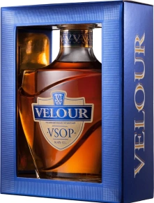 Коньяк Велюр, VSOP, 5 лет, 0.5 л (п/у)