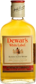 Виски White Label, Dewar's, 0.2 л