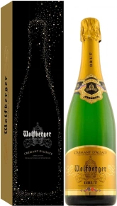 Игристое вино Cremant d'Alsace Brut, Wolfberger, AOC, 2020, 0.75 л (п/у)