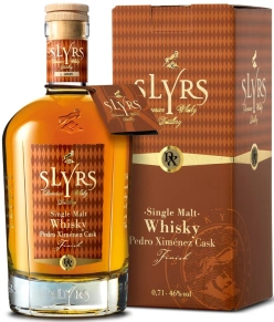 Виски Single Malt Pedro Ximenez Cask Finish, Slyrs, 3 года, 0.7 л (п/у)