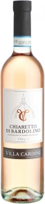 Вино Bardolino Chiaretto, Villa Cardini, DOC, 0.75 л