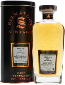Виски Cask Strength Collection Mortlach, Signatory Vintage, 9 лет, 0.7 л