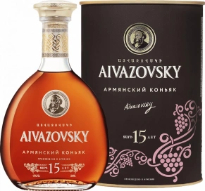 Коньяк Айвазовский, Vieux, 15 лет, 0.5 л