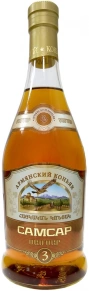 Коньяк Самсар, 3 zvezdy, 3 года, 0.5 л