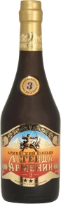 Коньяк Легенда Армении, 3 stars, 3 года, 0.7 л