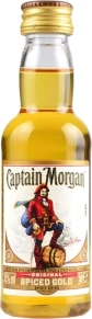 Ром Spiced Gold, Captain Morgan, 2 года, 0.05 л