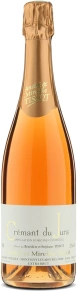Игристое вино Cremant du Jura Rose Extra Brut, Andre et Mireille Tissot, AOC, 0.75 л