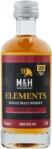 Виски Elements Sherry, M&H, 3 года, 0.05 л